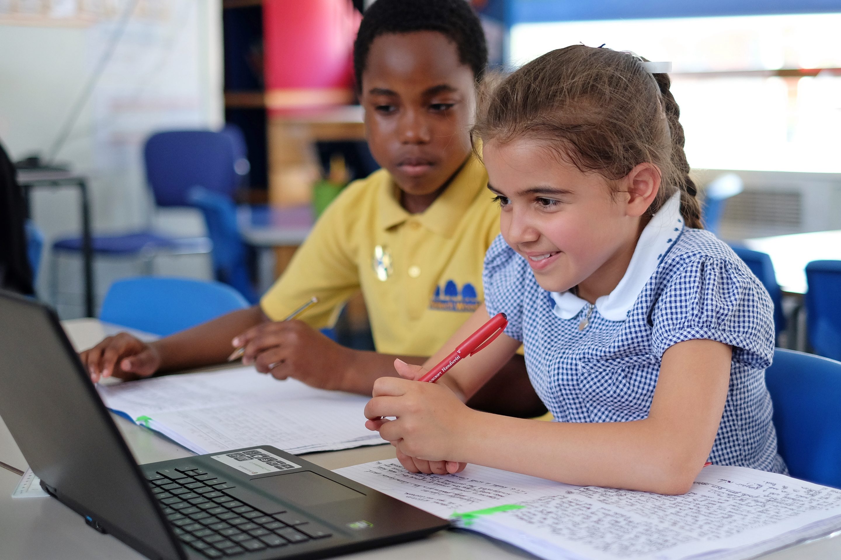 Pupils learning at Dulwich Wood Primary